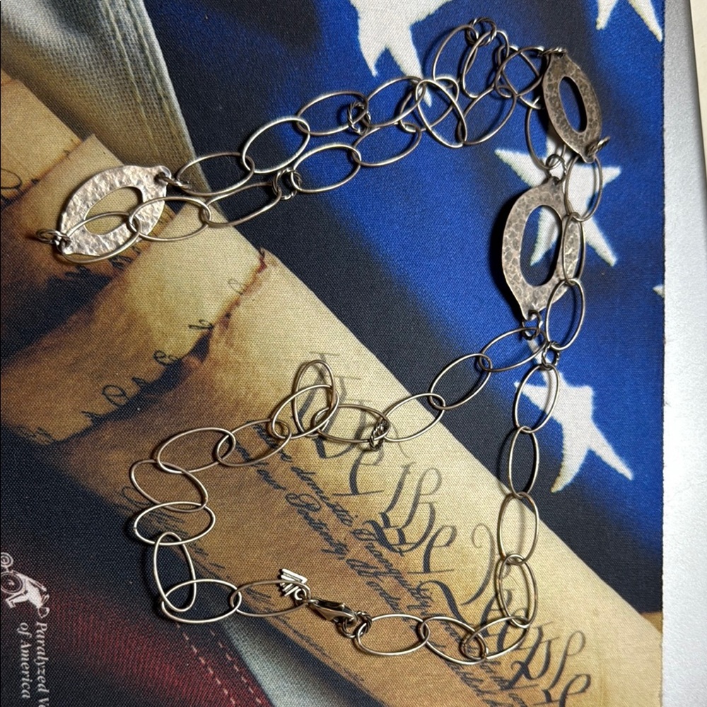 Silpada Elegant Sterling  Silver Chain Necklace